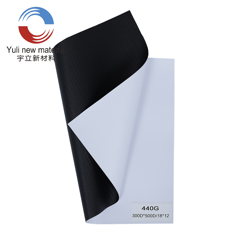 440gsm 300D×500D 18×12 koldlamineret PVC Flex Banner